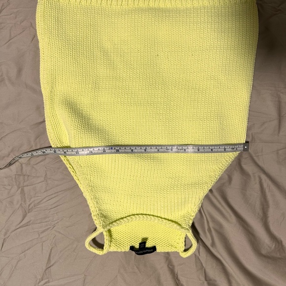 Banana Republic lime green sleeveless sweater size S - Picture 3 of 4